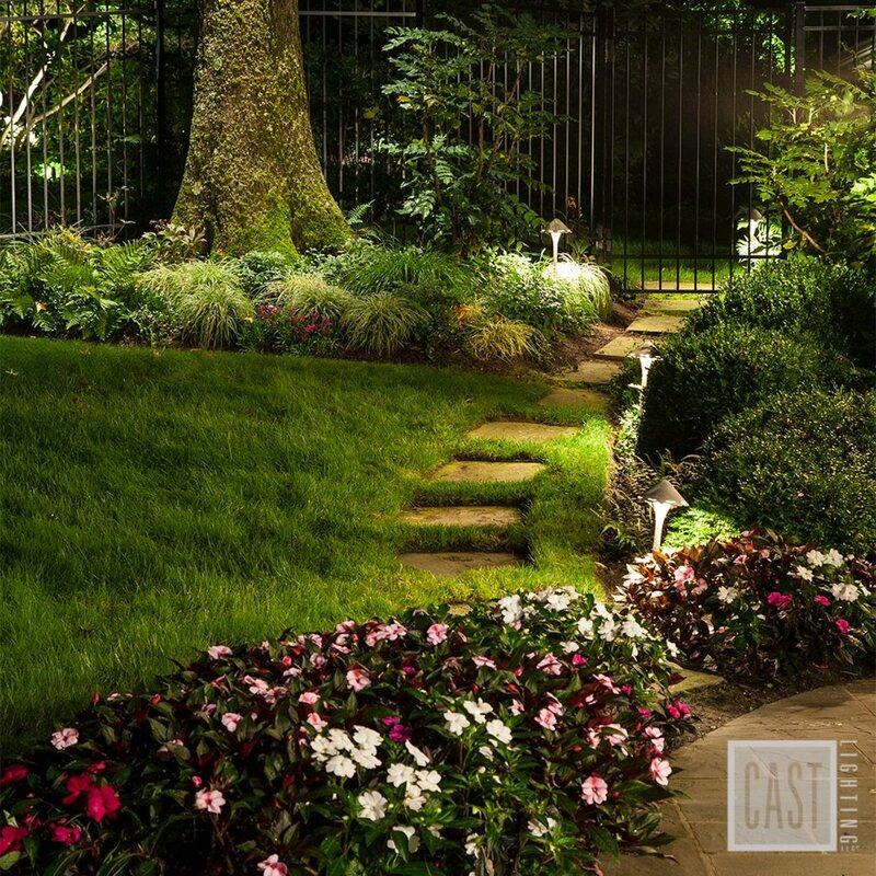Pathway Landscape lights for flowers and driveways.